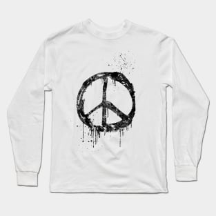 Peace Sign Long Sleeve T-Shirt